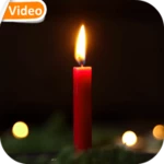 candle hd video live wallpaper free android application logo